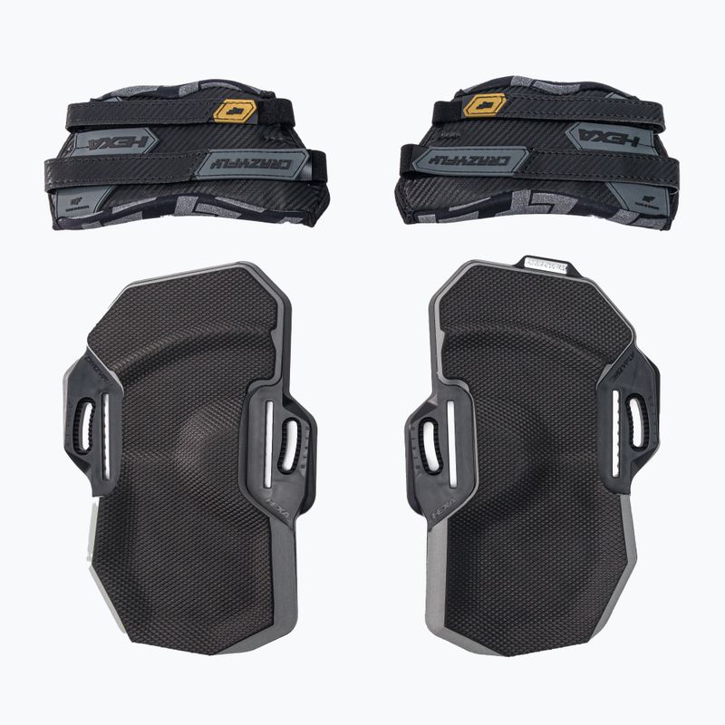 Kiteboard párnák és hevederek CrazyFly Hexa II LTD tengerészkék T016-0262