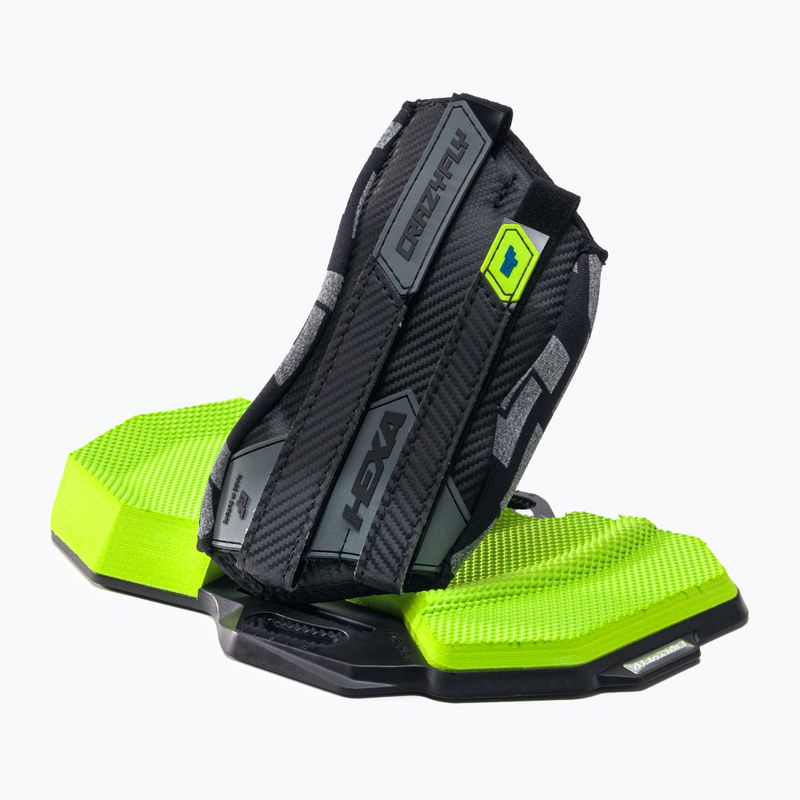 Kiteboard párnák és hevederek CrazyFly Hexa II LTD Neon tengerészkék/zöld T016-0263 2