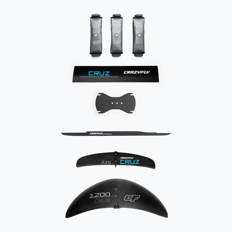 Kitesurf deszka + hydrofoil CrazyFly Chill Cruz 1200 kék T011-0012 9