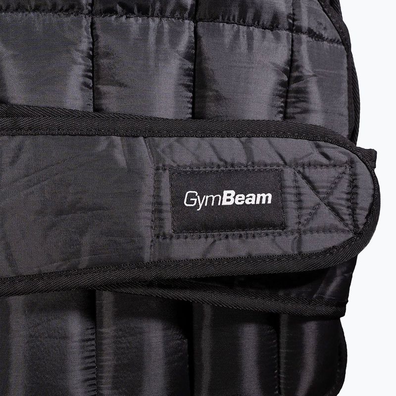 Súlyozott edzőmellény GymBeam Weighted Vest 10 kg black 2