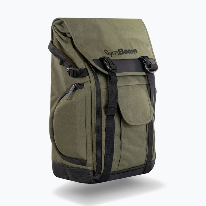 Hátizsák GymBeam Adventure 25 l military green 2