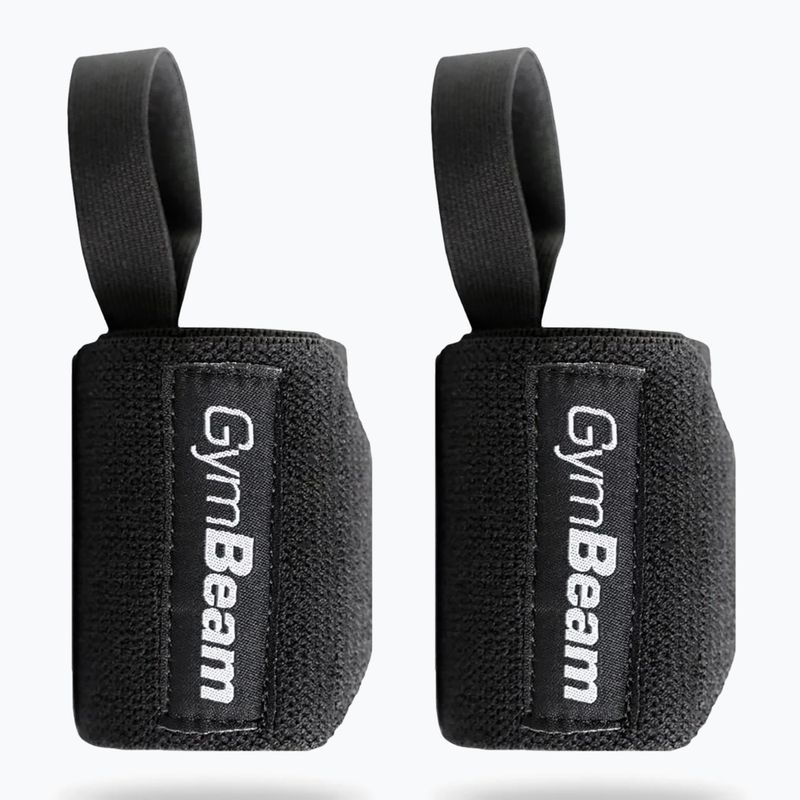 GymBeam Press fekete csuklópántok 2