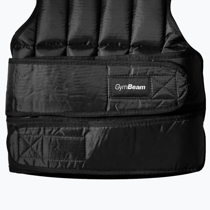 Súlyozott edzőmellény GymBeam Weighted Vest 15 kg black 2