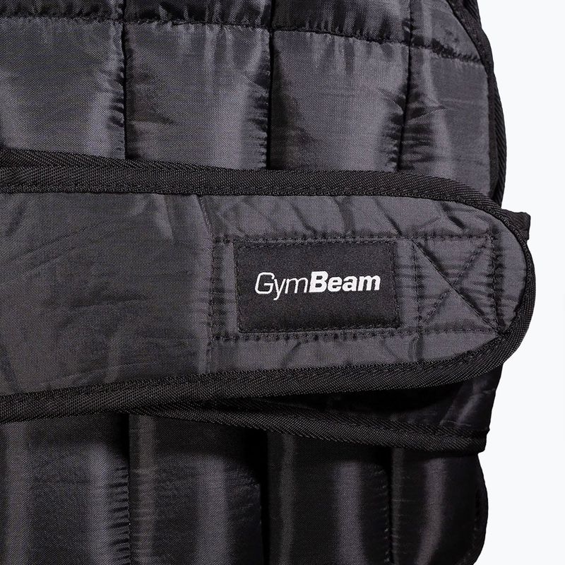 Súlyozott edzőmellény GymBeam Weighted Vest 15 kg black 3