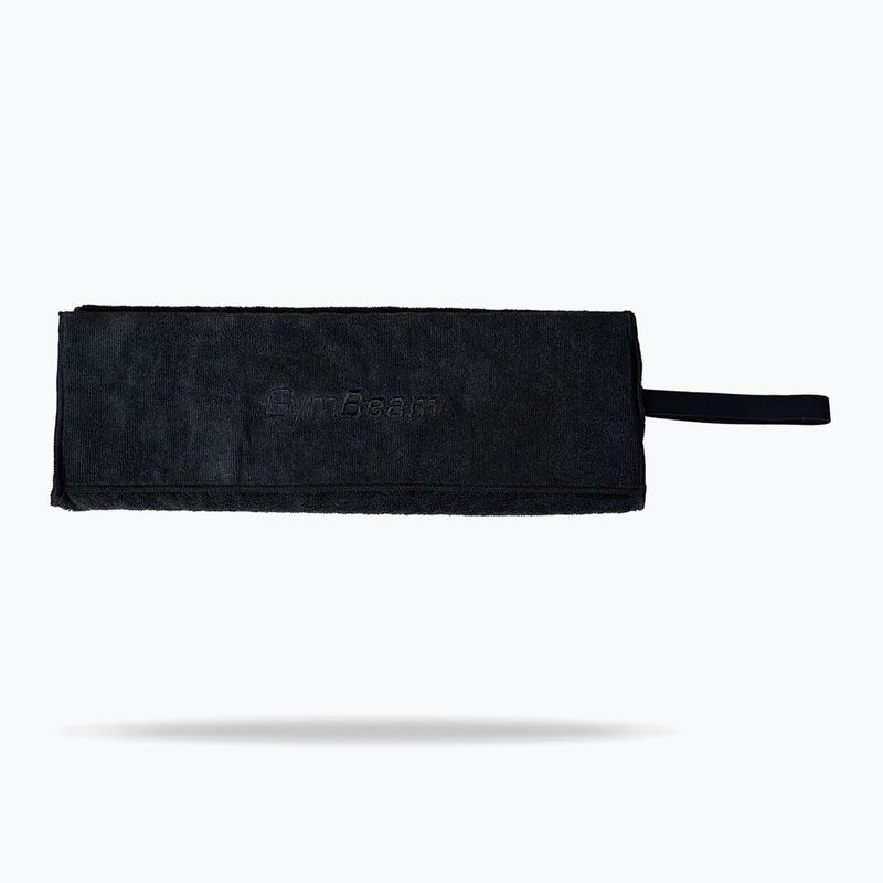 Gyorsan száradó törölköző GymBeam Microfibre Sports black 2