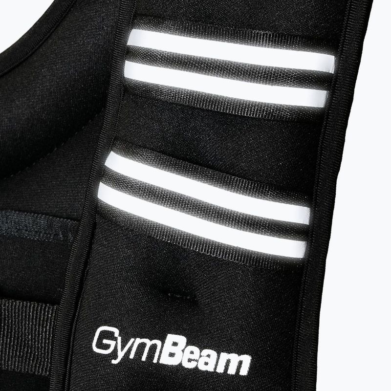 Súlyozott edzőmellény GymBeam Weighted Vest 7 kg black 3