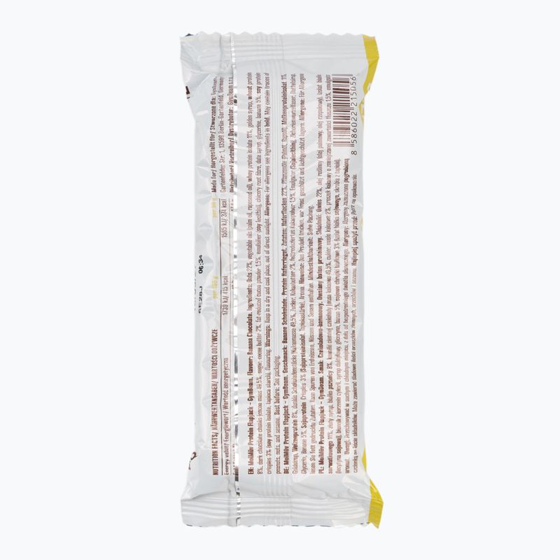 Fehérjeszelet GymBeam MoiMüv Flapjack 90 g banana/chocolate 2