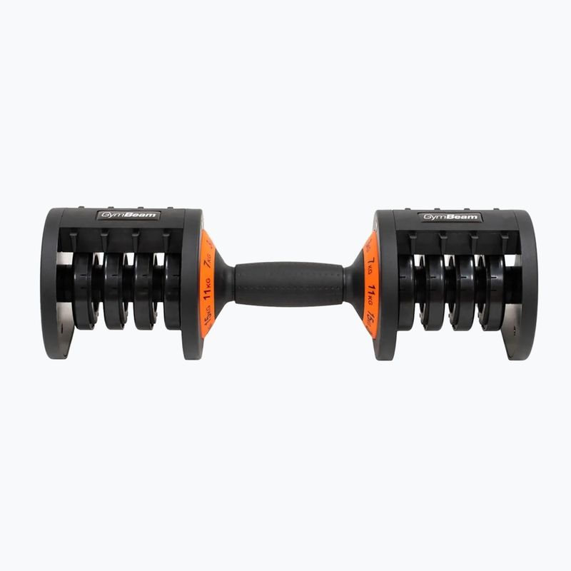 Állítható kézi súlyzó GymBeam Dumbbell Adjustable 20 kg black 3