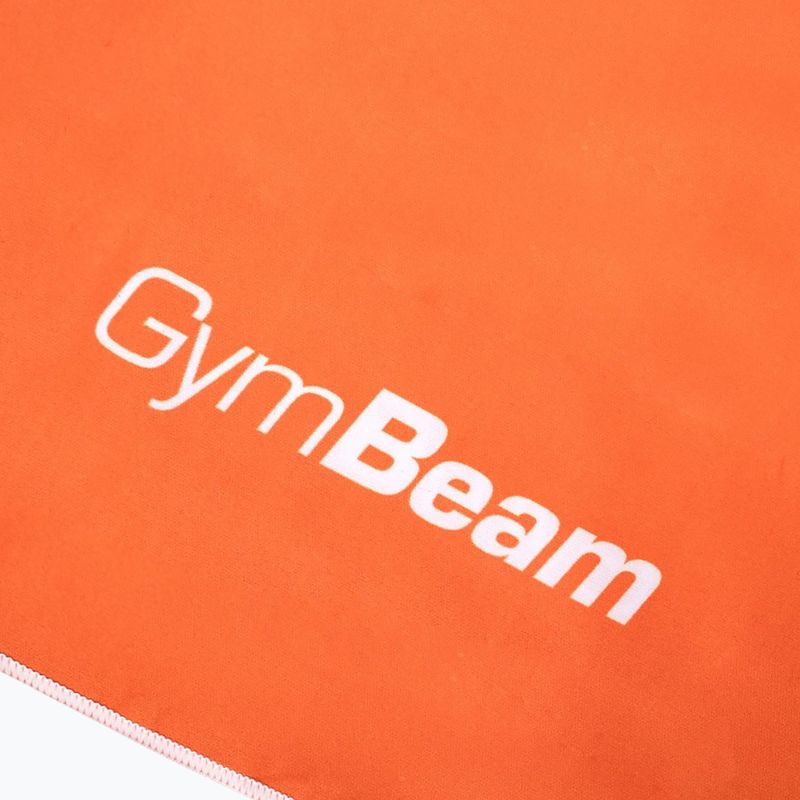 Törölköző GymBeam orange/white 2