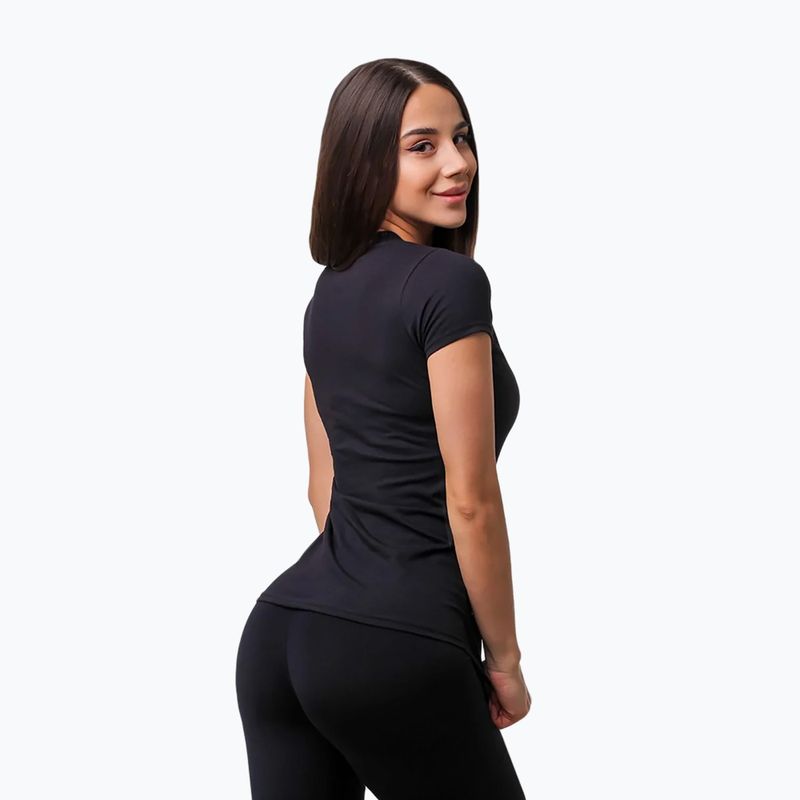 Női póló GymBeam Basic black 2