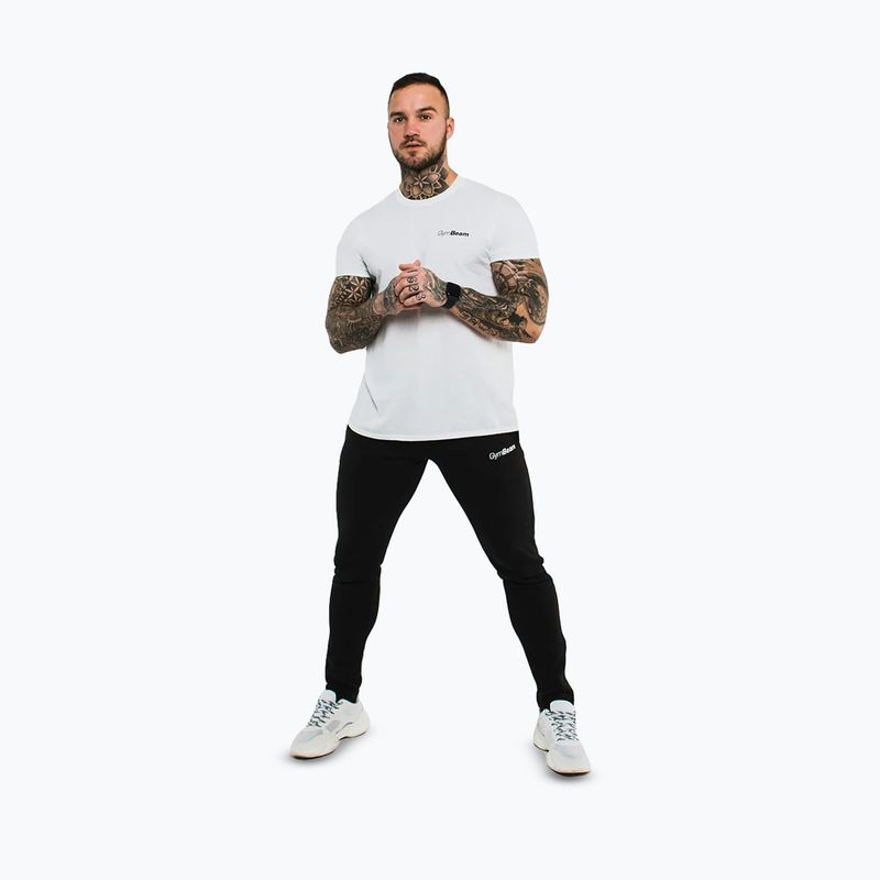 Férfi póló GymBeam Basic white 2