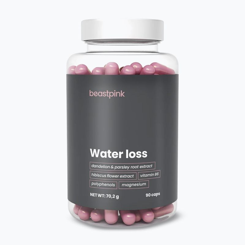 GymBeam Water Loss étrend-kiegészítő - BeastPink 90 kapszula
