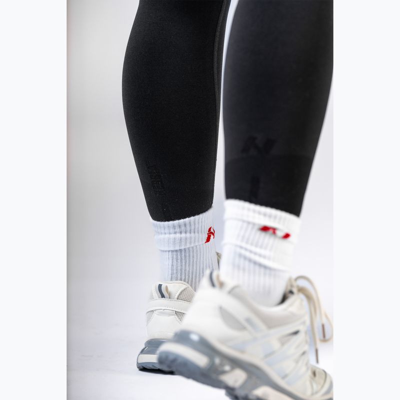 Női edzőleggings NEBBIA Power fekete 7