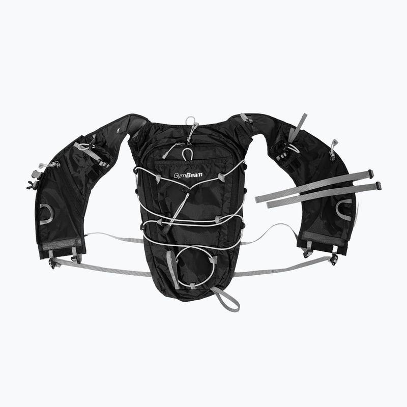 Hátizsák GymBeam Hydropack ProPace 8 L with hydration bladder 2 L black 3