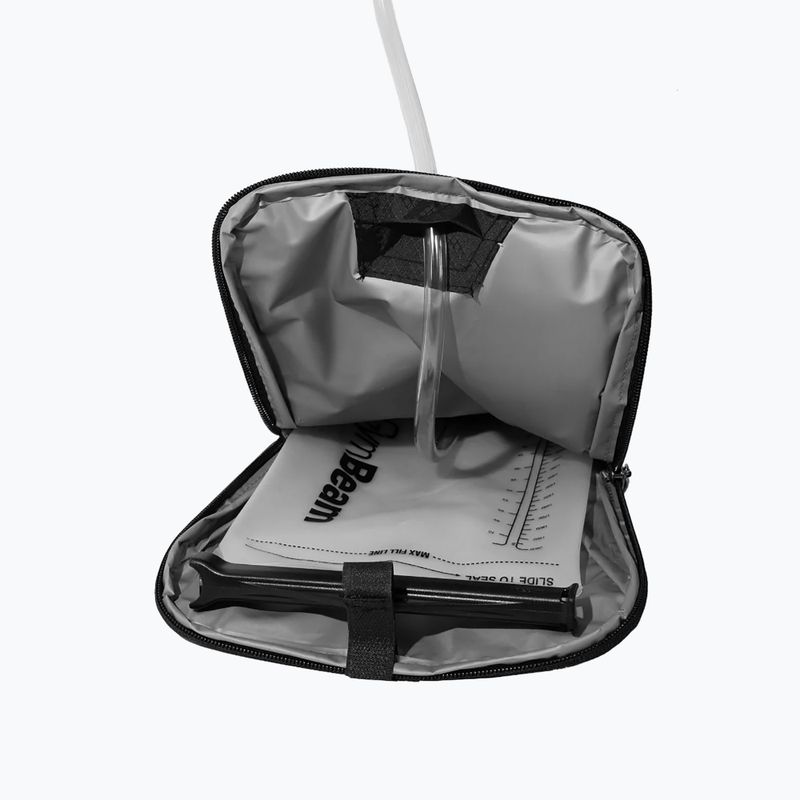 Hátizsák GymBeam Hydropack ProPace 8 L with hydration bladder 2 L black 7