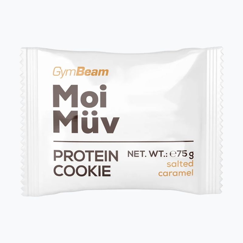 Fehérjes süti GymBeam MoiMüv 75 g salted caramel