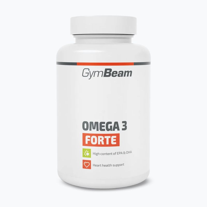 GymBeam Omega 3 Forte 90 kapszula zsírsavak