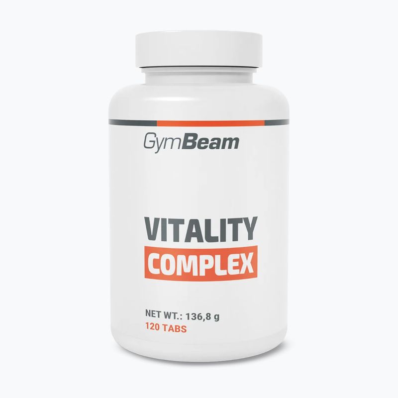 Kiegészítő GymBeam Vitality Complex 120 tabletek