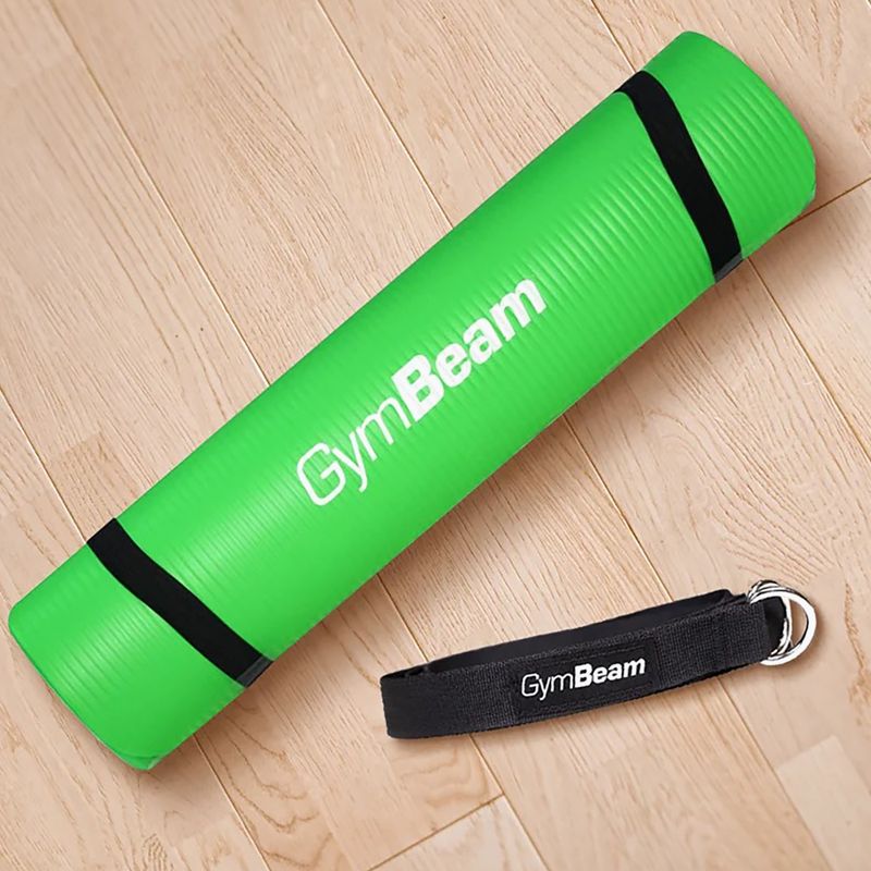 Fitneszszőnyeg GymBeam Yoga Mat green 3