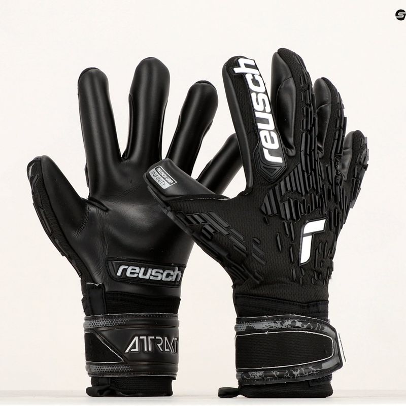 Reusch Attrakt Freegel Infinity ujjtámasz kapuskesztyű fekete 5370730-7700 9