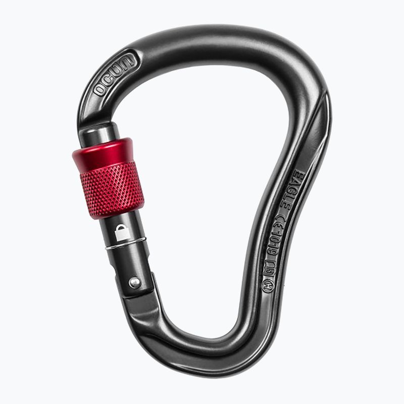 Ocun Eagle HMS csavaros karabiner antracit színben