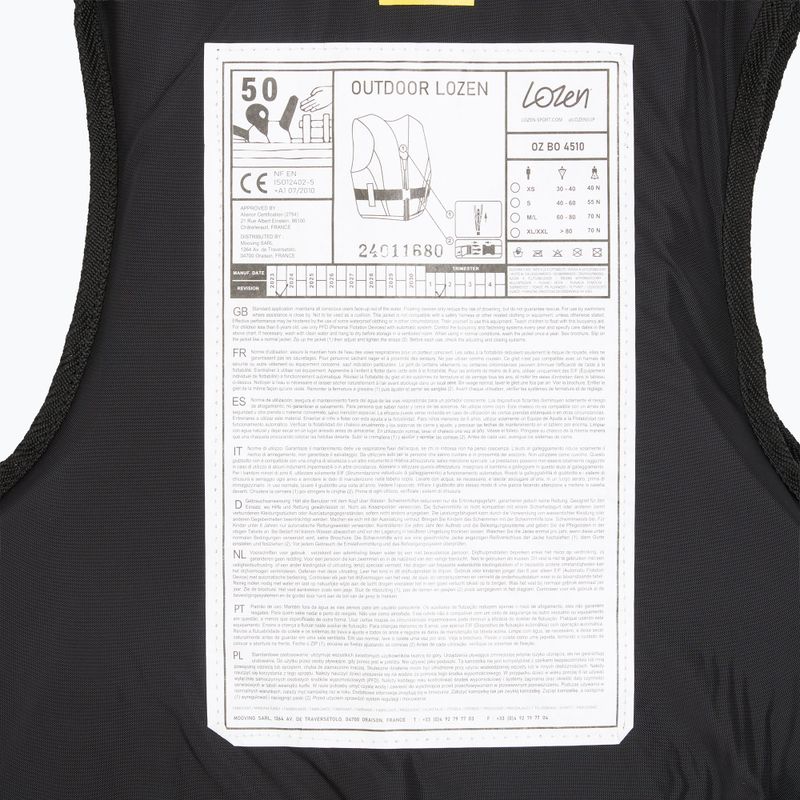 Lozen Outdoor biztonsági mellény kék 5