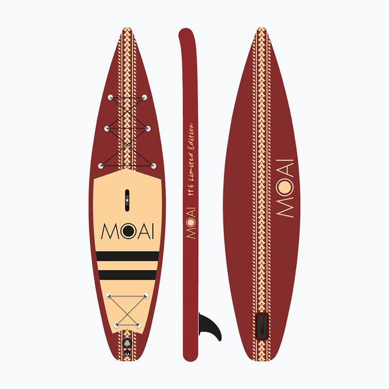 Deszka SUP MOAI Limited Edition 12'6" red 2