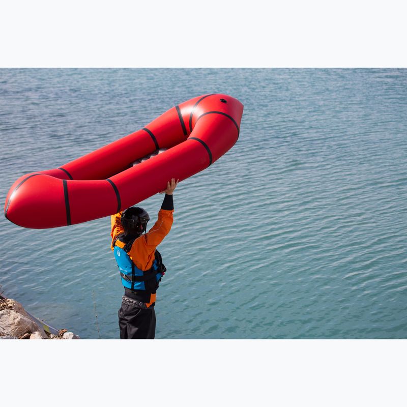 AQUADESIGN 1 személyes ponton Jupik PVC piros 8