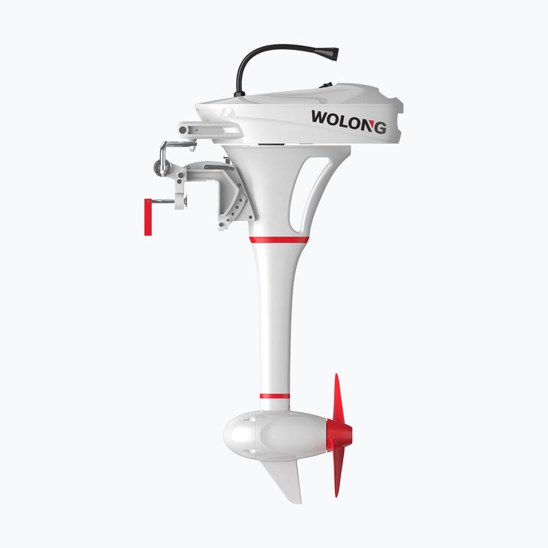 Elektromos motor Wolong Flowstar 1.5 Tiller Shortshaft with battery white 2