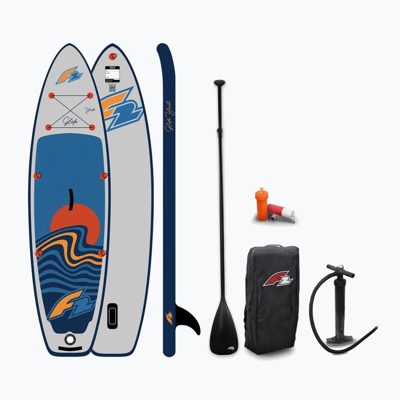 Gyerek SUP deszka F2 Glide Windsurf/Wing Youth 10'0" grey