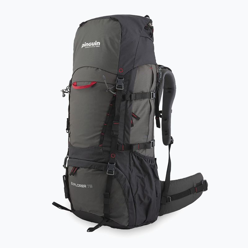 Pinguin Explorer 75 l trekking hátizsák fekete PI01199