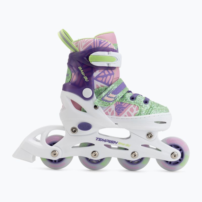 Gyerek görkorcsolya Tempish Bam-Bu Flash white/pink 2