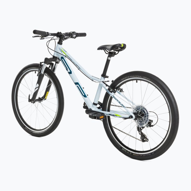 Gyermek kerékpár Superior RACER XC 24 fehér 801.2022.24001 3
