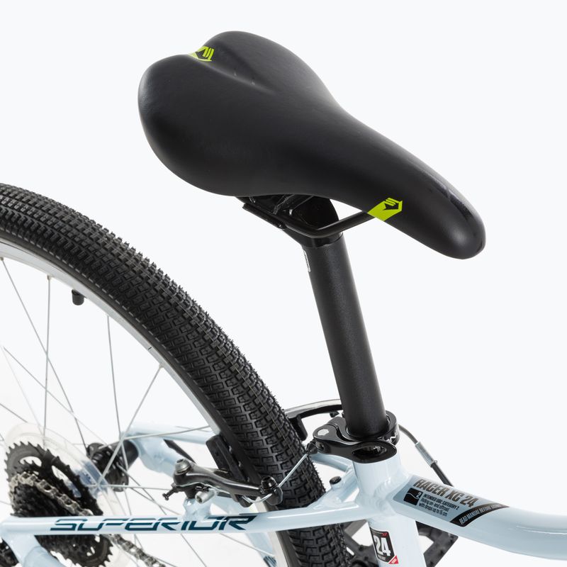 Gyermek kerékpár Superior RACER XC 24 fehér 801.2022.24001 5