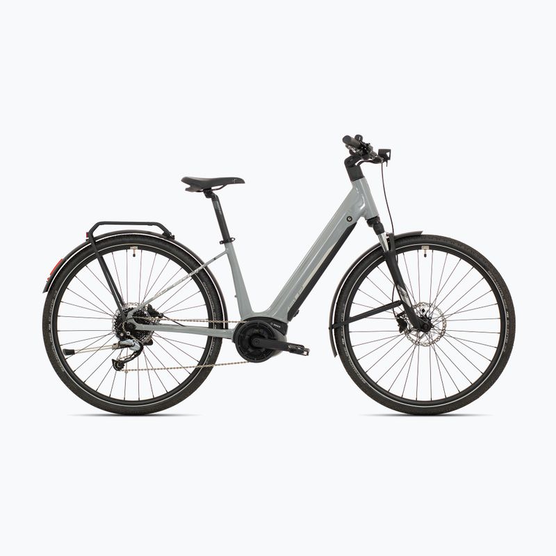 Superior eXR 6050 BLS Touring 36V 13.4Ah 500Wh fényes szürke/krómozott ezüst elektromos kerékpár