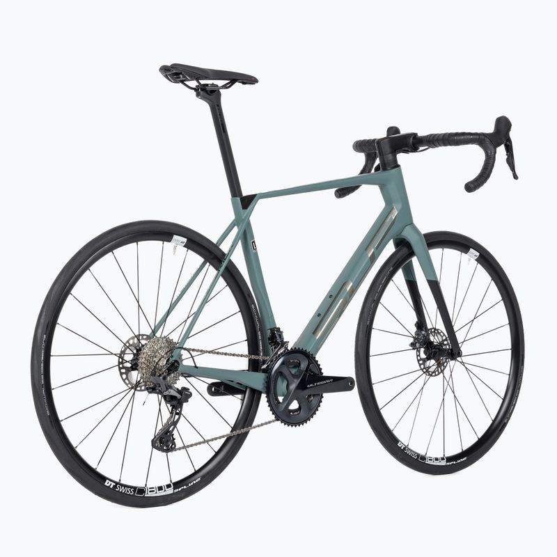 Superior X-ROAD Team Issue SE matt trooper zöld/króm/fekete országúti kerékpár 3