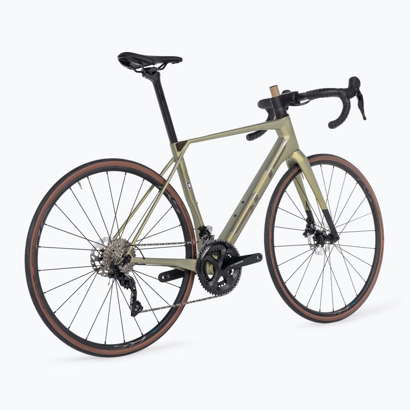Superior X-ROAD Team Elite SE matt olajzöld/metál króm országúti kerékpár 3