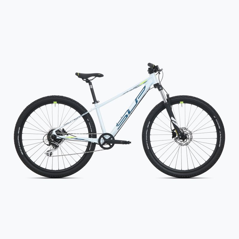 gyermek kerékpár Superior RACER XC 27 DB gloss white/blue/neonyellow
