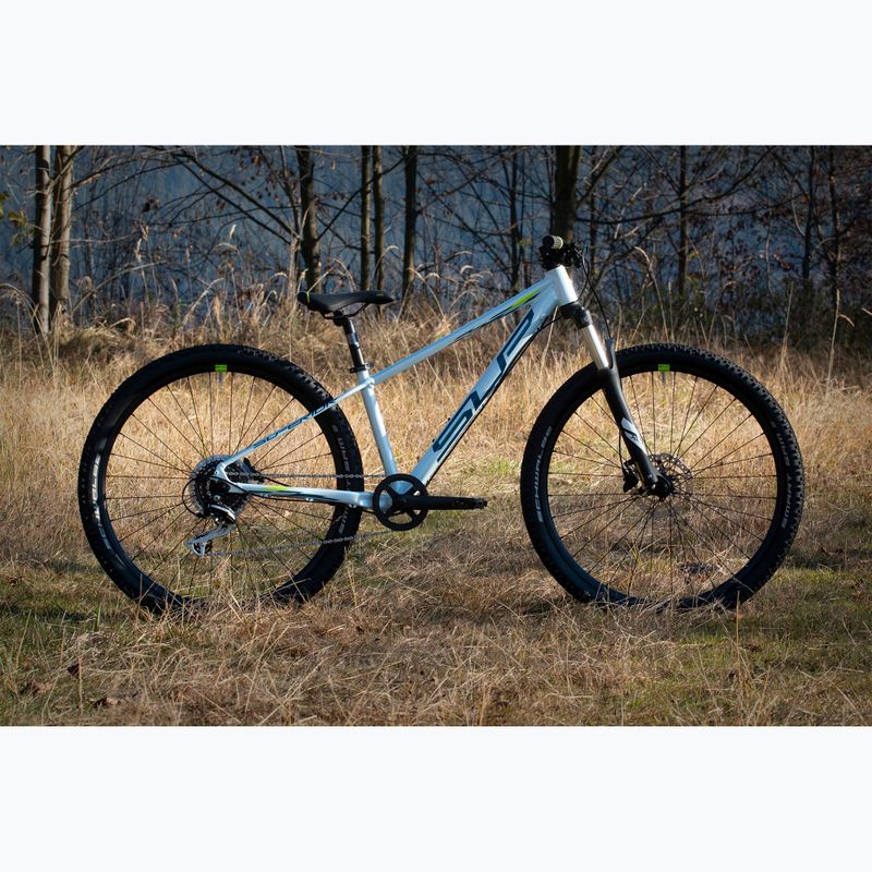 gyermek kerékpár Superior RACER XC 27 DB gloss white/blue/neonyellow 2