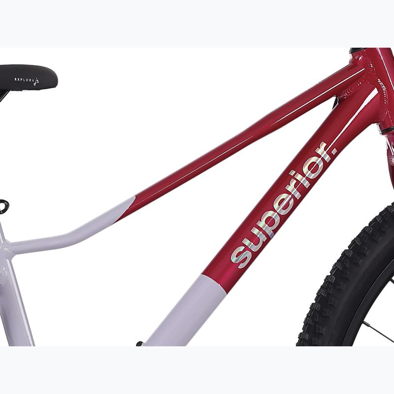 Ifjúsági kerékpár Superior F.L.Y. 27 gloss purple 4