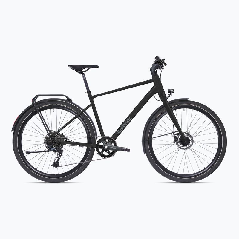 Férfi trekking kerékpár Superior BLOX 6.4 T matte black