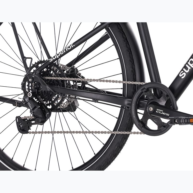 Férfi trekking kerékpár Superior BLOX 6.4 T matte black 9