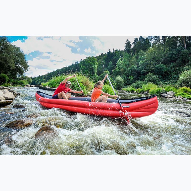 Gumotex Scout Standard piros 3 személyes felfújható kajak 9