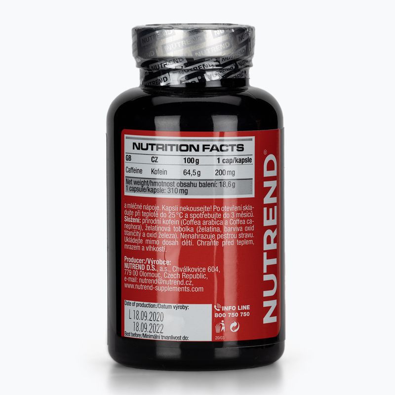 Koffein Nutrend koffein 60 kapszula VR-090-60-XX 2
