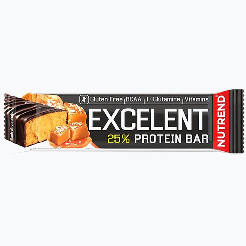 Nutrend Excelent Protein Bar 85g sós karamellás szelet VM-025-85-SKA