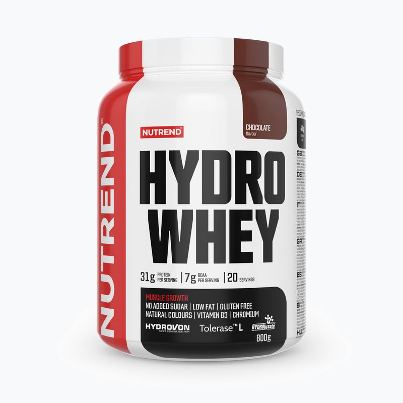 Tejsavó Nutrend Hydro 800g csokoládé VS-074-800-ČO