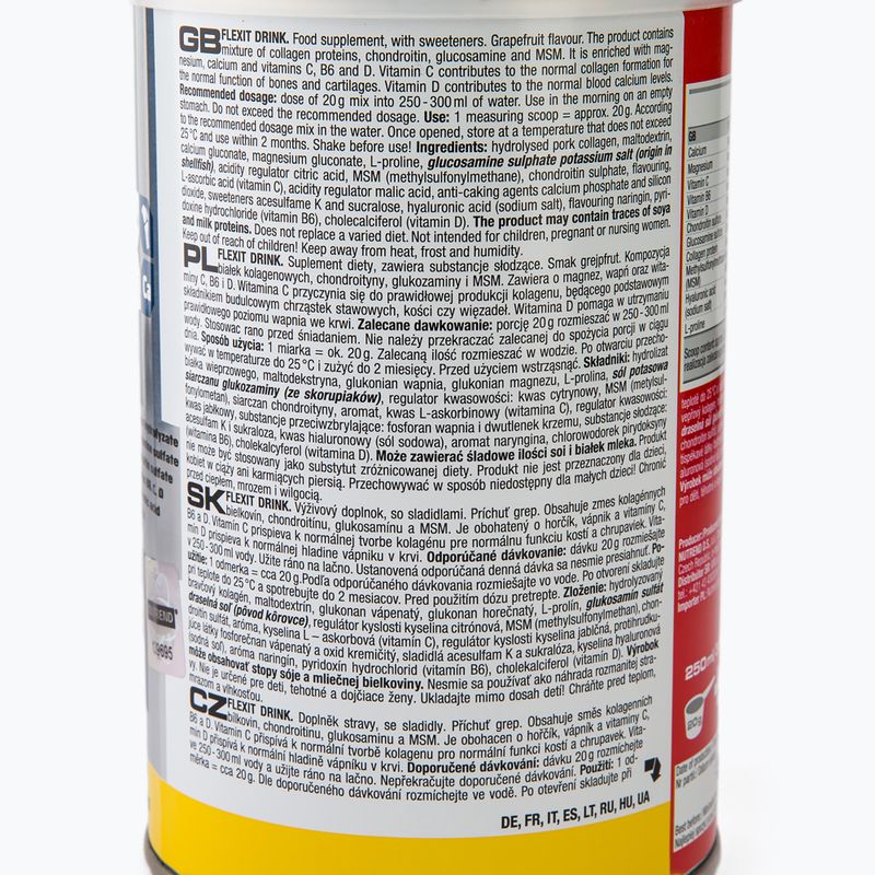 Flexit Drink Nutrend 400g ízületi regeneráció grapefruit VS-015-400-G 2
