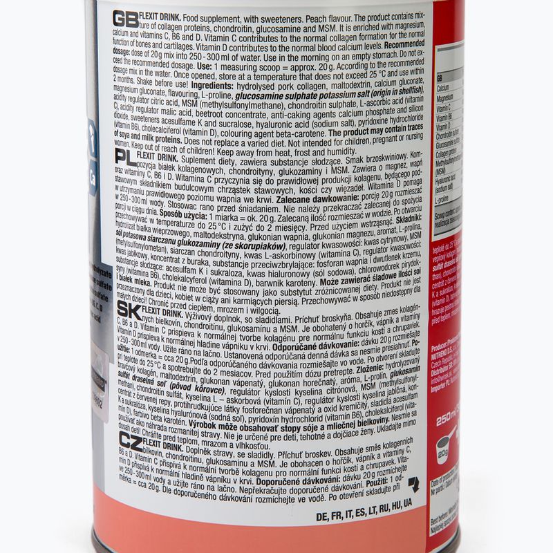 Flexit Drink Nutrend 400g ízületi regeneráló barack VS-015-400-BR VS-015-400-BR 2