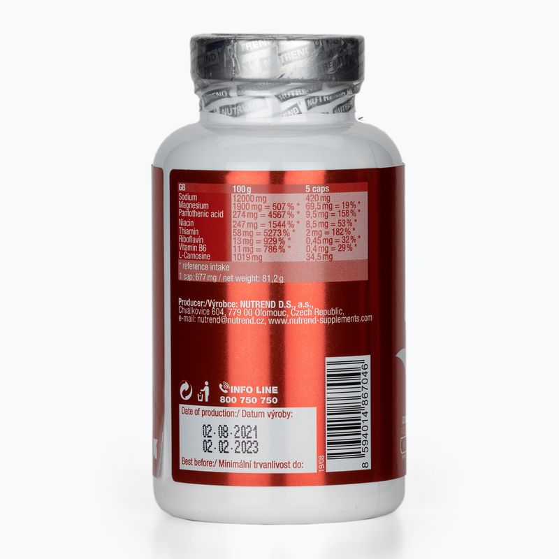 Salt Caps Nutrend ásványi sók 120 kapszula VR-084-120-XX 2