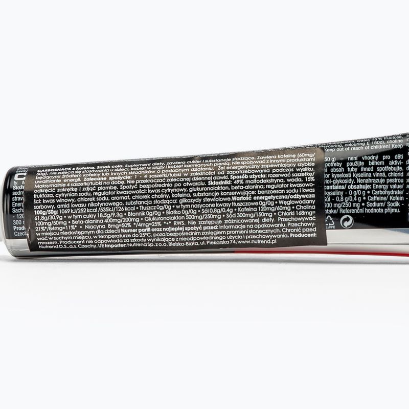 Nutrend Carbosnack energiagél tubus 50g kólával VG-009-50-CO 2